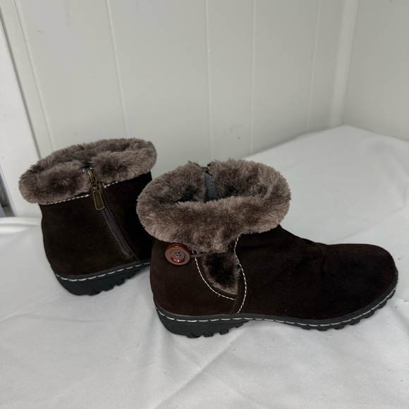 Brown women’s ankle boots - Picture 2 of 8